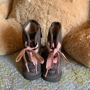 Ugg girls grey boots